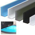 thumbnail image 5 of Lefu Bathroom Retention Water Barrier Strip Dry &Wet Separation Silicone Seal Strip, 5 of 5