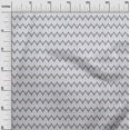 thumbnail image 2 of oneOone Cotton Silk Fabric Chevron|Triangle & Square Geometric Fabric Prints By Yard 42 Inch Wide, 2 of 4
