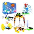 thumbnail image 1 of DIY Robot Construction Kit for Kids, Electronic Science Engineering STEM Project Toy, Educational Building Robot Toy for Boys Girls, Easter Gift for Ages 4-12, 1 of 6
