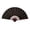 Black, variant on Folding Hand Fan Folding Pattern Dance Wedding Banquet Lace Folding Hand Color Fanhand Fans for Weddings