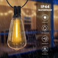 thumbnail image 3 of 1 Pack ST38 LED String Lights Outdoor Terrace Lamp, 106ft/86ft/56ft/42ft/30ft/18ft,, 3 of 5