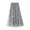 Gris, variante sur jovati Jupe Tutu pour Femmes Jupe Tutu Longue en Tulle pour Femmes Broderie de Fleurs 3D Couleur Unie Taille Haute Jupe Midi Évasée en Maille