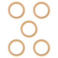 thumbnail image 1 of BELOVING Air Pump Piston for Air Compressor Upgrade Rubber Piston 5Pcs 1100W Yellow, 1 of 9