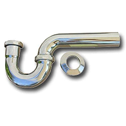 Lasco 03-3505 1-1/4-Inch Chrome Plated Brass 22 Gauge P-Trap
