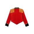 thumbnail image 4 of iiniim Enfants Filles Garçons Veste de Tambour-Major Uniforme de Fanfare à Franges Rouge Tenues de Maître de Piste de Cirque Rouge 14, 4 of 6