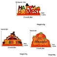 thumbnail image 1 of JJKBVCLO 1 PC Tanksgiving Decorations For Table Thanksgiving Tabletop Centerpieces Turkey Pumpkin Decorative Wooden Signs Give And Thanks Party Thanksgiving Autumn Fall Table Decor, 1 of 7