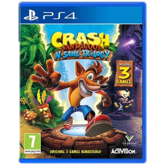 Crash Bandicoot N-Sane Trilogy (Eu Import) (PS4)