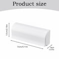 thumbnail image 3 of Oleegame 1PC Spoon And Lid Rest Linkidea Wallmount Toothbrush Holder With Cover For Shower RV Cabinet Organizer Plastic Self Adhesive 6 Slots Hanger Compatible With CrossAction Extra Clear, 3 of 7