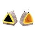thumbnail image 1 of Becaristey Cotton Shed Hideaway Hut For Macaws Thick And Warm Creating Shelter For Macaws Adding Velvet internal black 1Set, 1 of 6