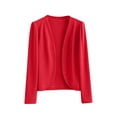 thumbnail image 1 of AherBiu Plus Size Cardigan for Women Open Front Lightweight Fall Cardigans Trendy Causal Cover up Shrugs, 1 of 3