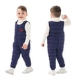 thumbnail image 2 of RXIRUCGD Boys And Girls Baby Romper Plus Fleece Overalls( Navy, Size:3 Years ), 2 of 4