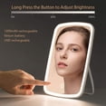 thumbnail image 3 of Lighted Makeup Mirror, White Makeup Mirror  For Home, 3 of 8