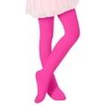 thumbnail image 1 of MIASHUI Collants pour Filles Collants de Ballet pour Filles Bas de Danse Collants, Rose Vif, 4-5 Ans, 1 of 4