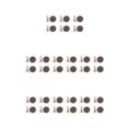 thumbnail image 3 of Maytalsory 12x Durable Metal Button Buckle Reliable Fastening Solution For Waistband Adjust Waistband Easy To Practical Fashionable 2 5Set, 3 of 6