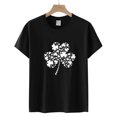 thumbnail image 2 of Blouses à Manches Courtes pour Femmes, Mode Décontractée, T-Shirt à Manches Courtes Imprimé, Blouse d'Été pour Femmes, 2 of 4