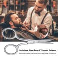 thumbnail image 2 of Stainless Steel Beard Trimmer Scissor for Barber Home Use Mini, 2 of 5