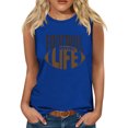 thumbnail image 1 of LSLJS Womens Tank Tops Graphic Tank Tops Summer Casual Loose Tanks Music Vacation Tank, Womens Tank Tops, 1 of 4