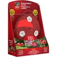 thumbnail image 3 of More Birds 3-in-1 Hummingbird Feeder - Red Hanging Multi-Use Feeder with 6oz Nectar Capacity & Bee Guard, 3 of 4