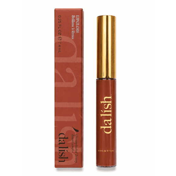 da lish cosmetics - Lip Gloss – Non-Sticky, High-Shine Color – Clean, Vegan, Canadian-Made - G03 Perfect Nude