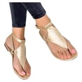 thumbnail image 2 of LSLJS Summer Ladies Shoes Flat Bottom Roman Flip Flops Casual Women's Sandals, 2 of 4