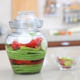 thumbnail image 2 of Miangastore Pot de Fermentation Cornichon Réservoir de Fermentation de Légumes Fermentation Cornichon Contenant Transparent, 2 of 9