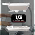 thumbnail image 3 of Starfrit Collapsible Dish Drainer with Swivel Spout, Space-Saving Foldable Drying Rack, 3 of 8