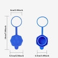 thumbnail image 3 of 5PCS Reusable 3 & 5 Gallon Water Jug Caps, 55mm Food Grade Silicone Replacement Caps for Standard/Screw/Crown Tops, Non-Spill & Leak-Proof Lids for Water Dispensers, 3 of 9