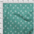 thumbnail image 4 of oneOone Velvet Dark Green Fabric Block Craft Projects Decor Fabric Printed By The Yard 58 Inch Wide, 4 of 6