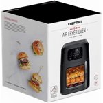 Chefman Auto-Stir Air Fryer Convection Oven +, Moves Food for Even Frying, XL 11.6-Quart Rotisserie, Fries w/Less Oil, Digital Cooker w/Dual Heating Elements, Dehydrate Mode, Fits 8-in Bake Pan