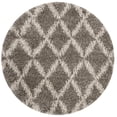 thumbnail image 3 of Safavieh Hudson Franklin Geometric Diamonds Shag Area Rug, 3 of 4