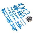 thumbnail image 2 of Bunblic 1/14 RC Car Upgrades Accessories Front and Rear Shock Tower for 14210 Trucks blue, 2 of 8