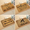 thumbnail image 3 of Cheers Welcome Sweet Home Letter Non-slip Water Absorption Door Mat Carpet Floor Decor, 3 of 7