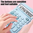 thumbnail image 4 of HHBEAUTY Premium Commercial 12-Digit Large Desktop Calculator, Voice Calculator, Battery and Solar Powered, Perfect for Home/Office Accounting Finance Use, 4 of 6
