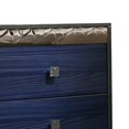 thumbnail image 3 of Zara Nightstand w 2 Drawers- Crystal Knobs, 3 of 6