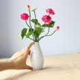 thumbnail image 1 of Mini Artificial Fake Lotus Bud with Leaf Fake Flower Wedding Home Decor New, 1 of 2