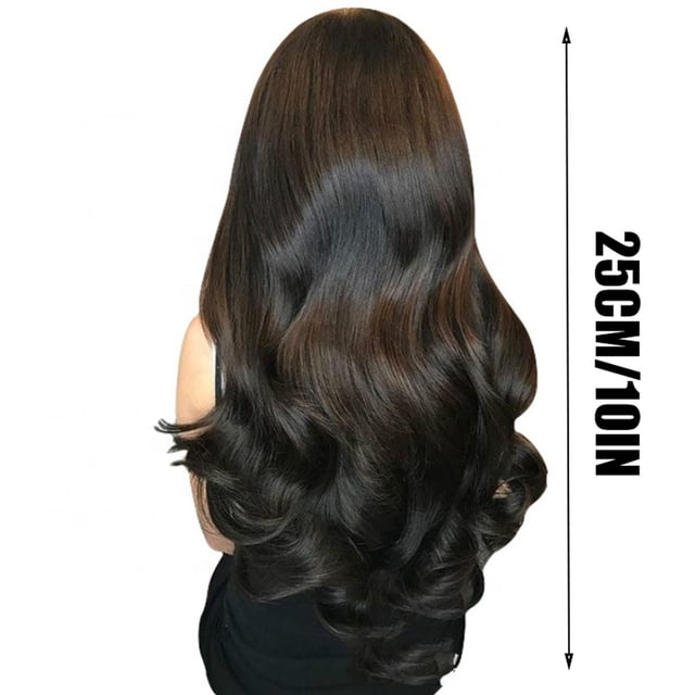 DPTALR Perruques Cheveux Perruques Pré-Épilées Cheveux Perruques Sans Colle Cheveux Humains pour Femmes Noires Perruque Brésilienne
