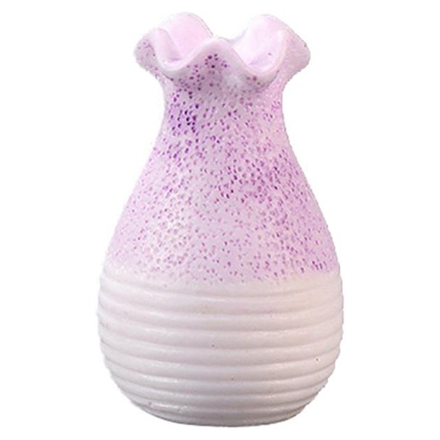 MesaSe Miniature Vase Multi-use Handmade Resin Flower Mini Vase for Garden