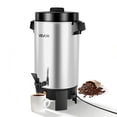 thumbnail image 1 of VEVOR Commercial Coffee Urn, 40 Cup 203oz Hot Beverage Dispenser with Dripless Faucet, 1090W Quick-Brewing Coffee Maker, Automatic Temperature Control, 1 of 9