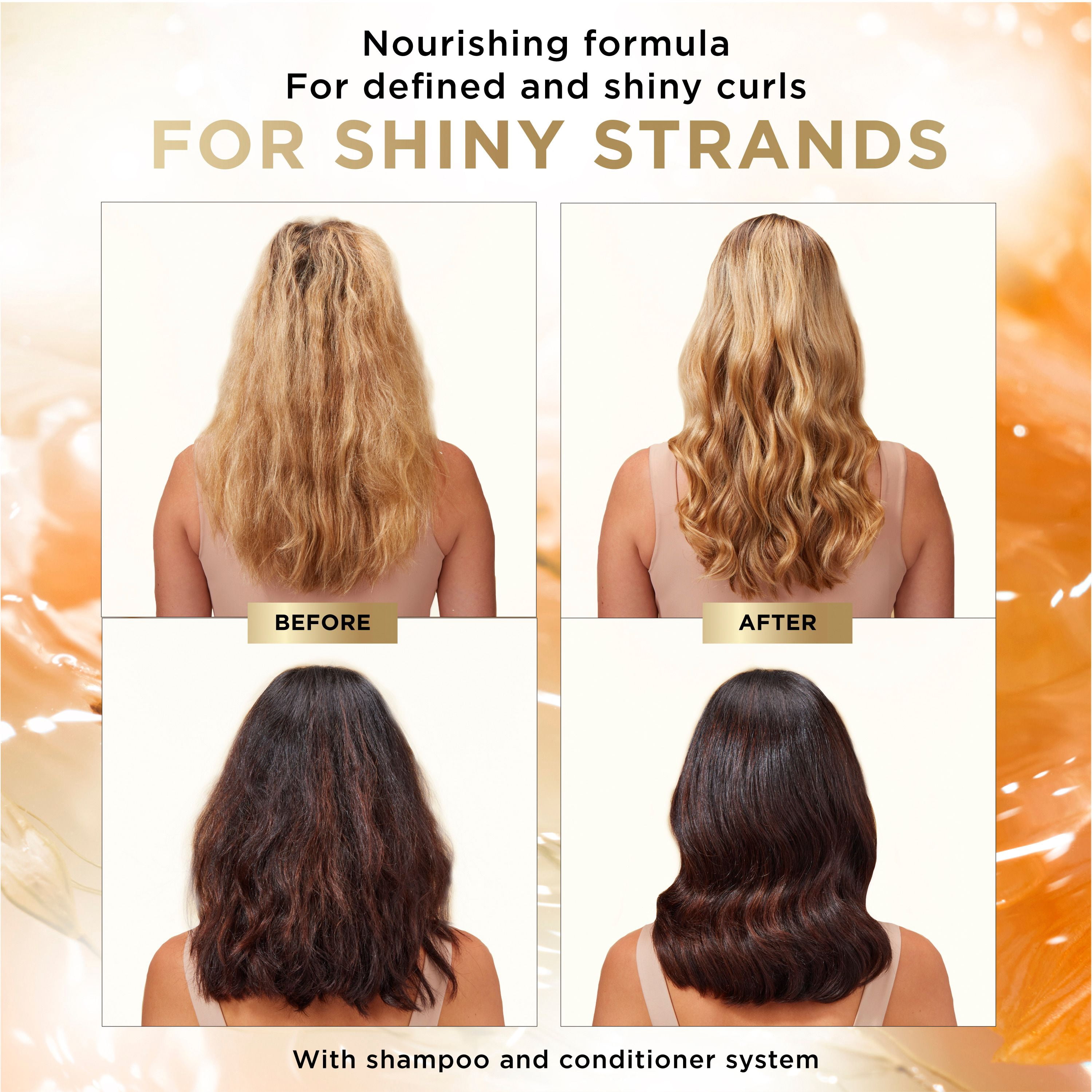 Pantene Nutrient Blends Complete Curl Care Jojoba Oil Sulfate Free Conditioner 237mL
