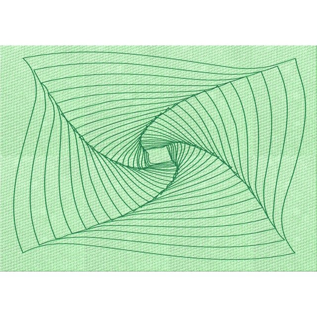 Ahgly Company Machine Washable Indoor Rectangle Transitional Mint Green Area Rugs, 2' x 3'