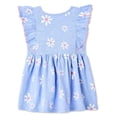 thumbnail image 2 of George Baby Girls' Ruffle Trim Dress, 2 of 2