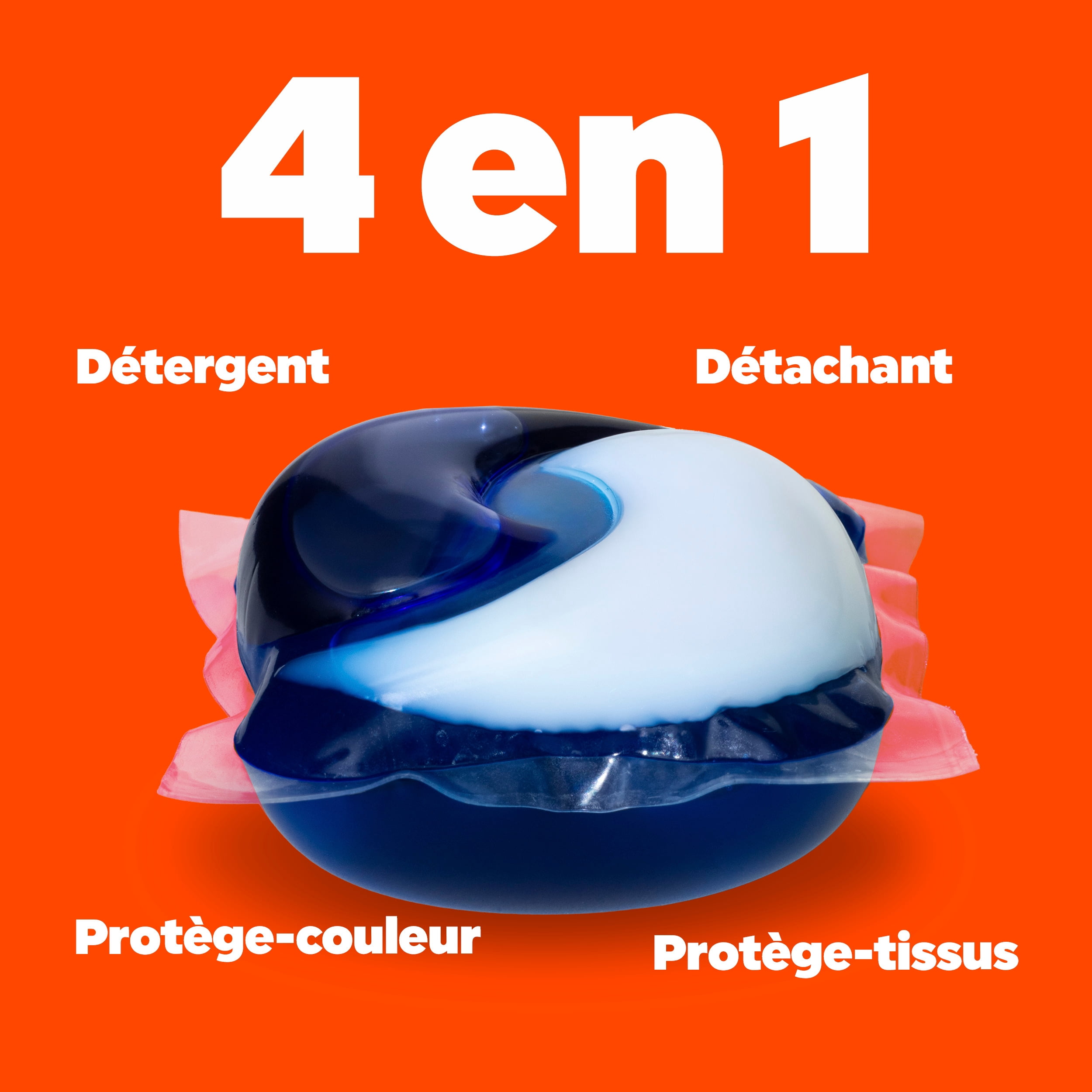 Capsules de détergent à lessive Tide PODS avec un soupçon de détergent Downy 4 en 1, 57 unités, détachant, fraîcheur, douceur, protecteur de tissu, compatible avec les laveuses HE