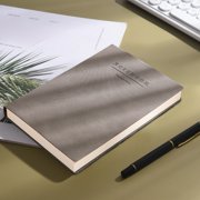 Fwttom Paper Notebook, A5 Notebook Diary Book 360 Pages Soft Leather Hard Cover Notebook Thick Paper Thread-Bound Notebook for Office Home School Business Writing