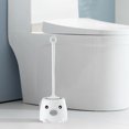 thumbnail image 1 of PEONAVET toilet bowl brush Toilet Bowl Brush And,Compact Toilet Cleaner Brush Set for Bathroom Cleaning,Compact Size for Storage and Organization, 1 of 1