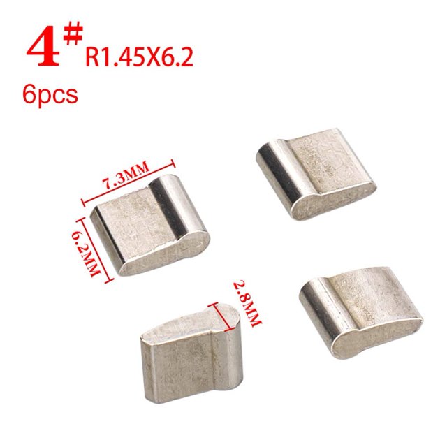 6Pcs Mountain/Road Bike Wheel Cassette Hub Body Pawls Kit Bike Parts R1.45*6.2(Type4)