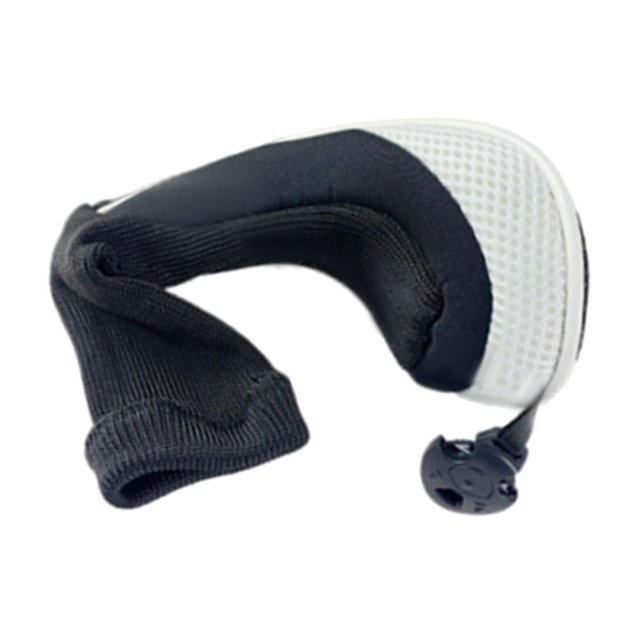 maskred Golf Club Headcover Wood Driver Head Cover Protector Sleeve white