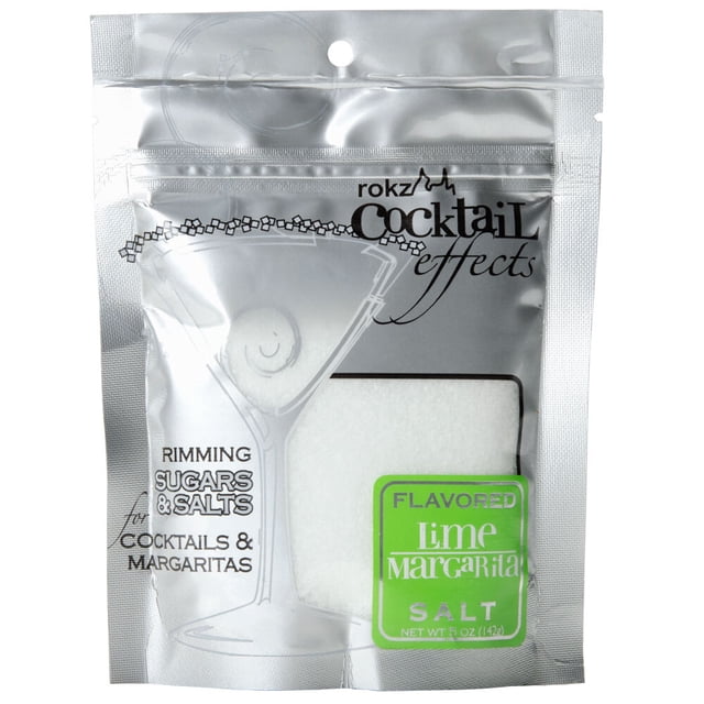 Rokz Sel de Garniture pour Margarita/Cocktail à la Lime 5 oz