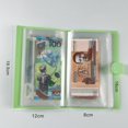 thumbnail image 5 of jifeng 100Pcs Porte-Bill pour les Collectionneurs Stockage Album Titulaire Collection Livre Timbre Vert1, 5 of 5