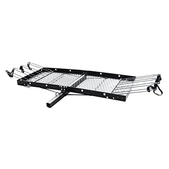 Tow Tuff TTF-2762KR Steel Cargo Carrier with Bike Rack