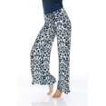 thumbnail image 2 of White Mark Women's Printed Palazzo Pants, 2 of 5